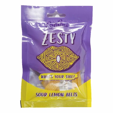 Confini  Sour Lemon Belts Pouch 30G