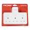 Tronic Socket 3G 3Way Uk Plug Top
