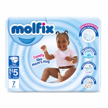 Molfix Day &amp; Night Junior 15Kg-20Kg 7Pc