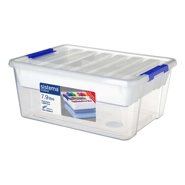 Sistema Storage &amp; Large White Tray Container 
