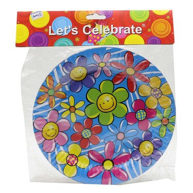 Plates Flower Power Design44360