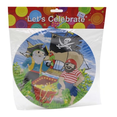 Paper Plates- Pirates Design-44364
