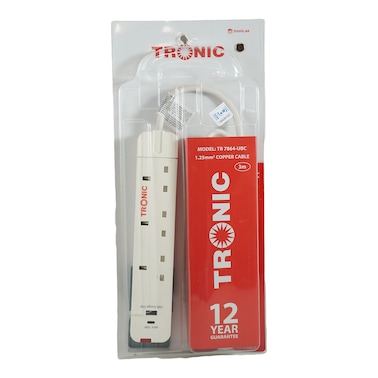 Tronic Extension Socket 3G Usb+1C