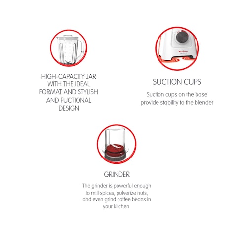 Moulinex Blender Lm422