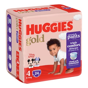 Huggies Gold Unisex Pants S4 32Pcs