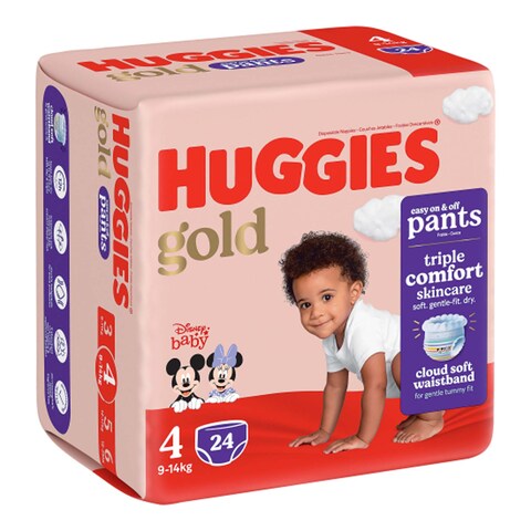 Buy Huggies Gold Unisex Pants S4 32Pcs Online Carrefour Kenya