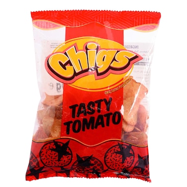 Chigs Tomato Ketchup Potato Crisps 100G