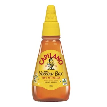 Capilano Pure Yellow Honey Squeeze 375G