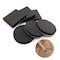 Easyfix Furniture Protector Rubber Black Rt 40Mm