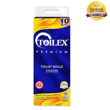 Toilex Premium Toilet Tissue 10 Pack