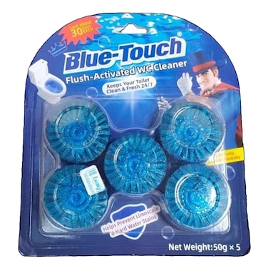 Blue Touch Toilet Bowl Cleaner 50x5pcs
