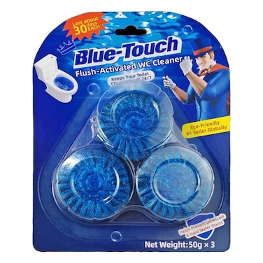 Blue Touch Toilet Bowl Cleaner 50x3pcs