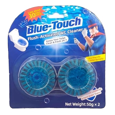 Blue Touch Toilet Bowl Cleaner 50x2pcs