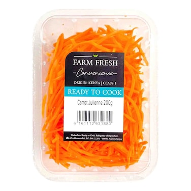 Farm Fresh Carrots Julienne 200g
