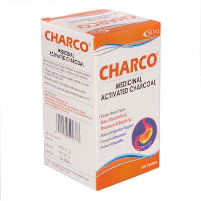 Charco (Charcoal) Tablets 100'S