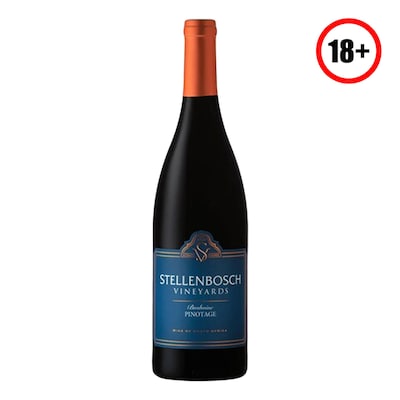 Stellenbosch Vineyards Bushoine Pinotage Wine 750Ml