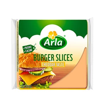 Arla Burger Slices Cheddar Taste 200G