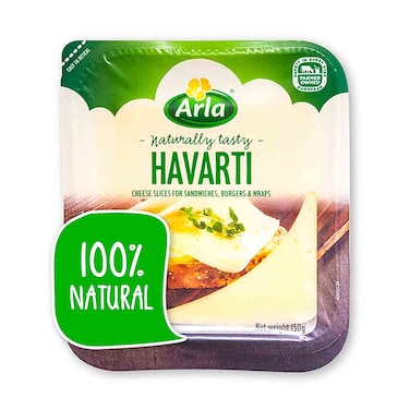 Arla Havarti Cheese Slices 150G