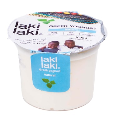 Laki Laki Greek yoghurt natural. 100ml