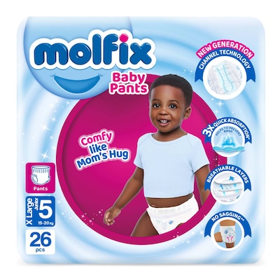 Molfix Pant Junior 15Kg-20Kg 26PC