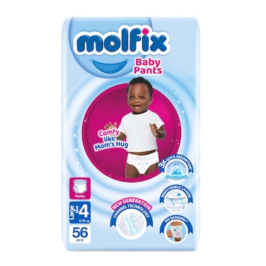 Molfix Pants Maxi Jumbo 9.1Kg-15 56PC