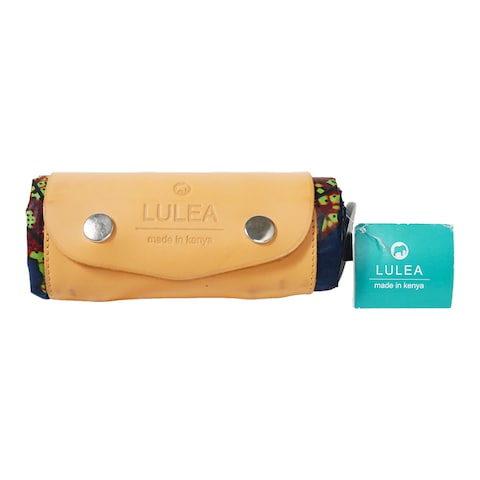Lulea Paragon Tote African Print Nat