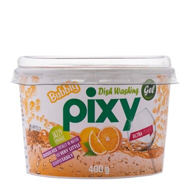 Pixy Orange Dishwashing Gel 400g