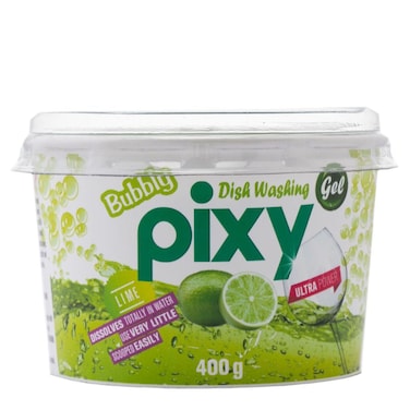 Pixy Lime Dishwashing Gel 400g