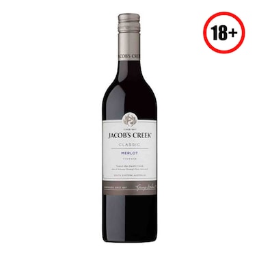Jacobs Creek Classic Merlot Red Wine 750ml