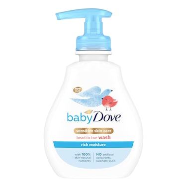Dove Baby Head To Toe Wash Moist 200ml