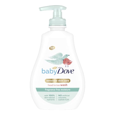 Dove Baby Head to toe Wash Sensitive 400Ml