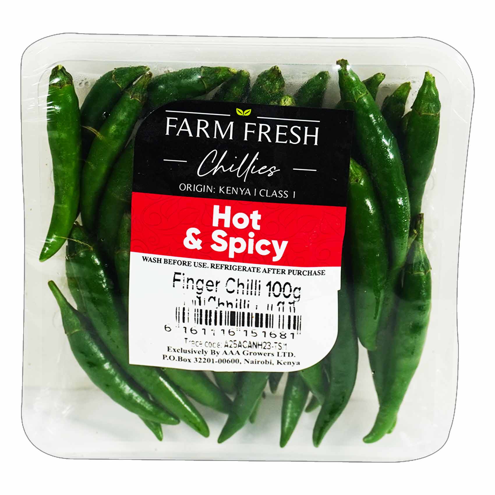Buy Farm Fresh Chilli Finger 100g Online | Carrefour Kenya