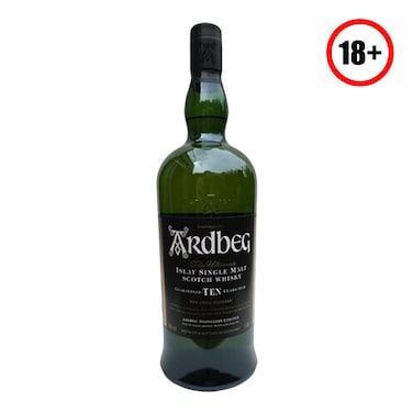 Ardbeg Islay Single Malt 10 Year Old Scotch Whisky 1L