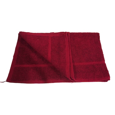 Estilo Hand Towel Plain Maroon
