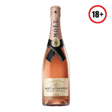 Moet &amp; Chandon Nectar Imperial Rose Champagne 750ml