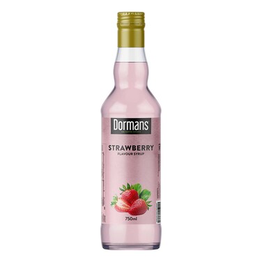 Dormans Strawberry Syrup 750Ml