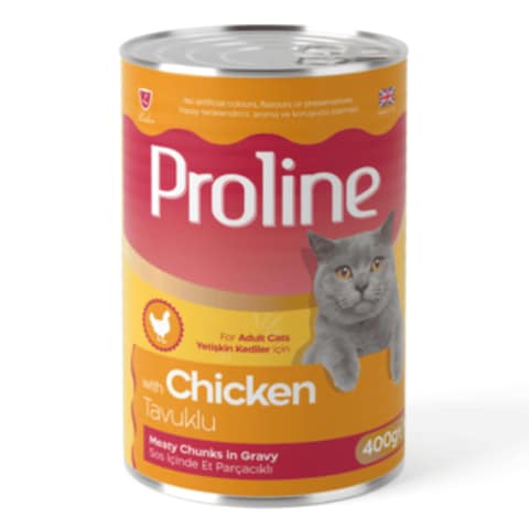 Proline Cat Food With Chicken Chunks 400G