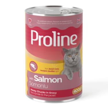 Proline Cat Food Salmon Chunks 400G