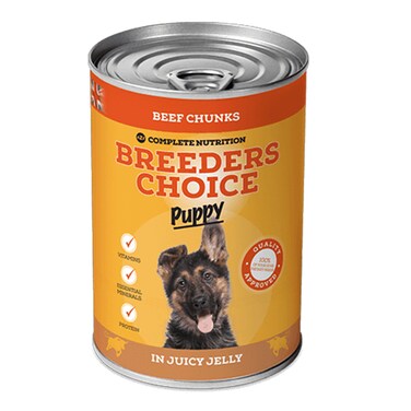 Breeders Choice Beef Jelly In Puppy 400G
