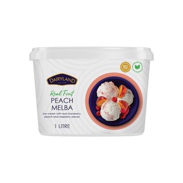 Dairyland Peach Melba Ice Cream 500ml