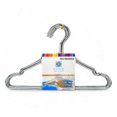 Estilo Metal Clothes Hangers 10 Pieces P127/MH0002