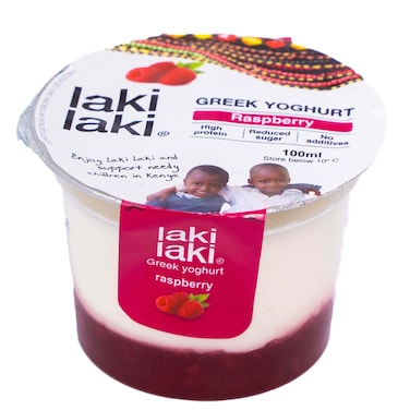  Laki laki Greek yoghurt raspberry 100ml 