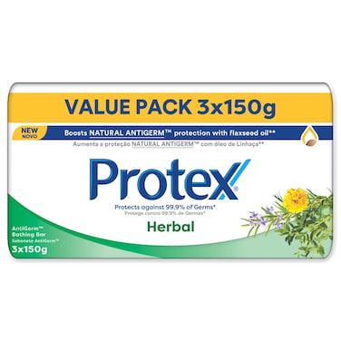 Protex Herbal 3x150g Value Pack Antibacterial Soap