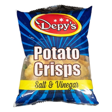 Depys Salt And Vinegar Potato Crisps 50G
