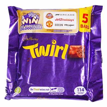 Cadbury Twirl 5 Pack 107g