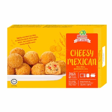 Kawan Cheesy Mexican Rice Bites 253G