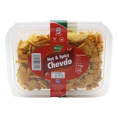 Wots Hot  Spicy Chevdo 175G