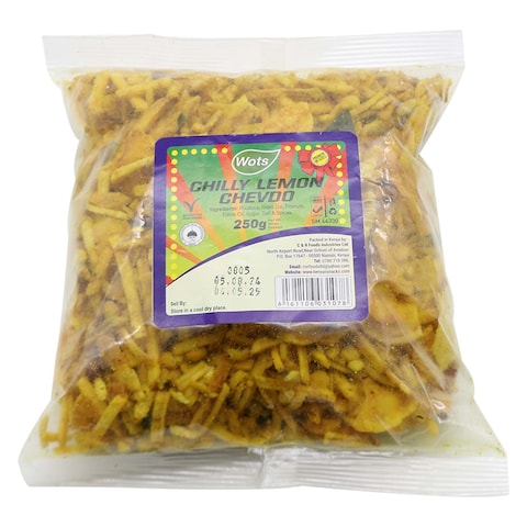 Cr Wots Chilli And Lemon Chevdo 500G