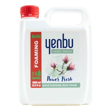 Yenbu Foaming Hand Wash Flower Refill 1l