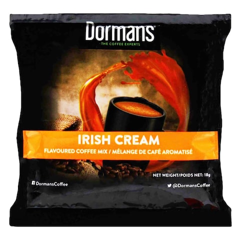 Dormans 3In1 Irish Cream Coffee Mix 18g x Pack of 12